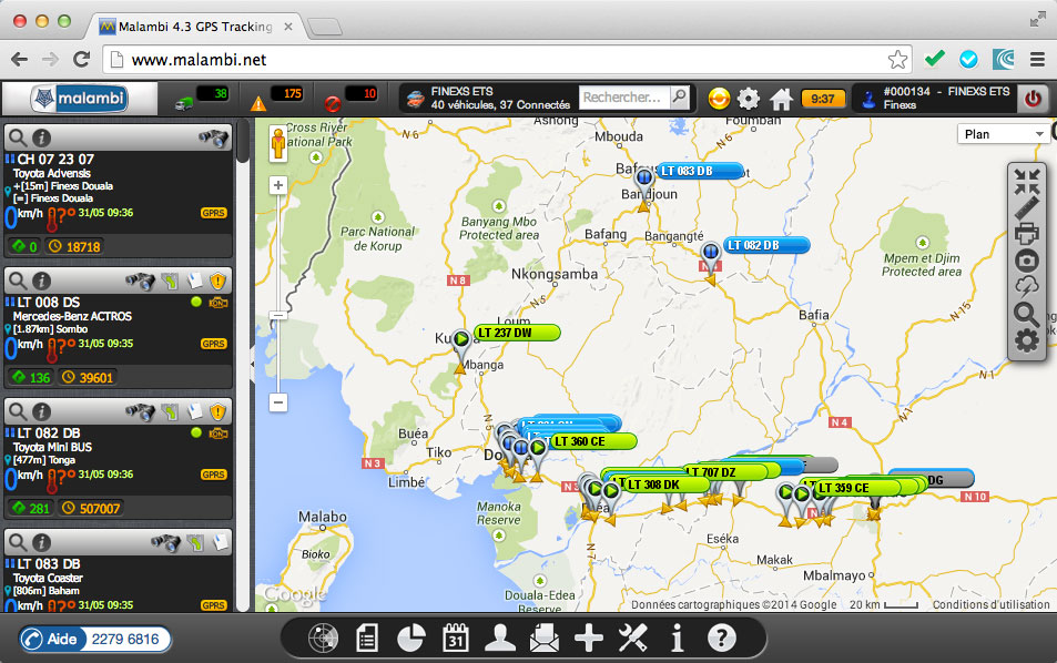 Plateforme Malambi FleetMan